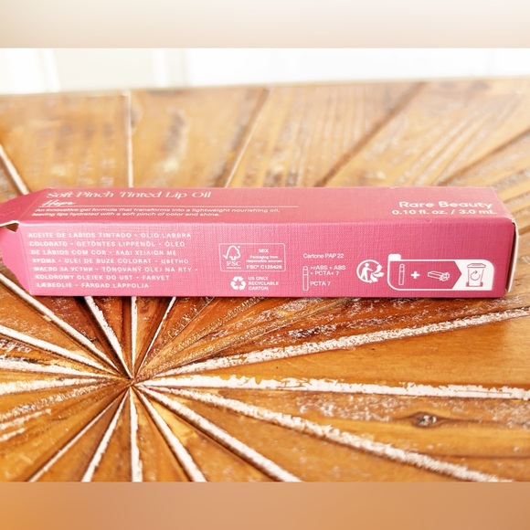 NWT Rare Beauty Soft Pinch Tinted Lip Oil - Pink - Picture 4 of 6